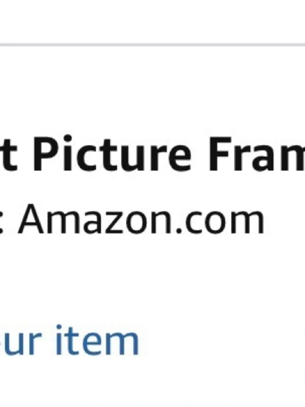 Cream Cat-Shaped Photo Frame - 